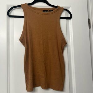 Brown tank top